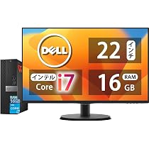 Amazon.co.jp: 【整備済み品】 【Dell Core-i7 & 22インチ狭額縁