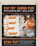 Stay Put 04328 Canvas with Surface Grip and Spill Block, 4 x 12' [並行輸入品]