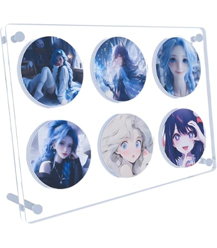 Amazon | seimeinoki 58mm 缶バッジ ディスプレイスタンド アクリル製