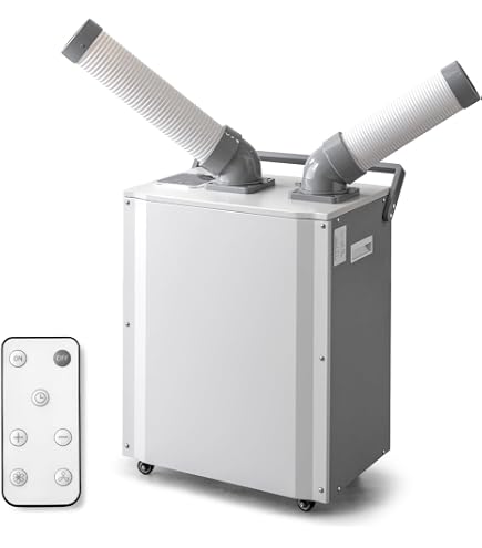 Haier スポットエアコン(冷房専用) JA-SP25G Amazon | ハイアール スポットエアコン JA-SP25G | 工業用エアコン