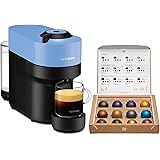 Nespresso(ネスプレッソ) ネスプレッソ VERTUO カプセル式コーヒーメーカー ヴァーチュオ ポップ パシフィックブルー GDV2-BL-W