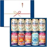 【飲み比べ ビールギフト】 オリオンビール イラスト熨斗 4種 350ml 10本 (無地（新75BEER入り）)
