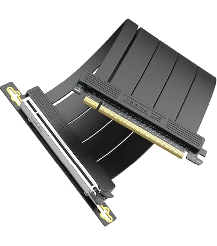 Amazon.co.jp: LINKUP - AVA5 PCIE 5.0 ライザーケーブル [90cm（全長