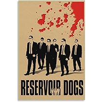 レザボア・ドッグス フランス版オリジナルポスター