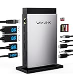 WAVLINK15-in-1 DisplayLinkドッキングステーション Amazon.co.jp: WAVLINK 15-in-1ユニバーサルDisplayLinkドッキング