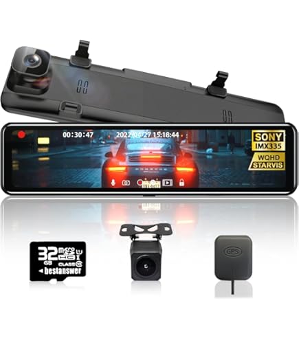 Amazon.co.jp: ドライブレコーダー CarPlay オンダッシュモニター 4K