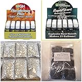 【プルメリアを本気で咲かせたい方向けSET】プルメリアを咲かせるための肥料　植え付け＆目覚め時〜成長期用４種セット（GH Rapid Start・GH Floralicious Plus・Plumer