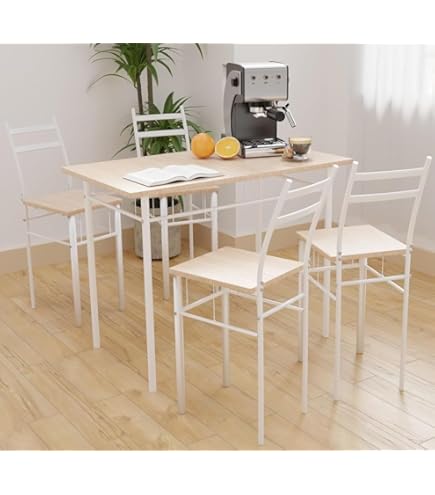 ダイニングテーブルセット4人用ダイニングセットスチール食卓 チェア4脚幅110 4人用ダイニングセット [幅110] (テーブル+チェア4脚) Torico