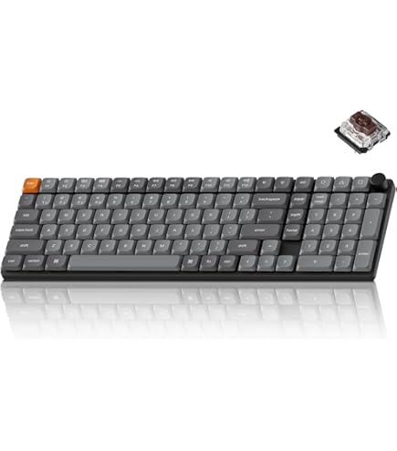 Amazon | Keychron K17 Max QMK/Launcher ウルトラスリムワイヤレス