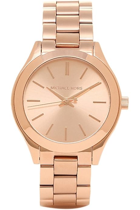 Amazon.co.jp: MICHAEL KORS ステンレス クォーツ 腕時計MK3204（並行 