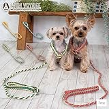 バイカラーコードリード Free Solgra-ソルグラ- 犬用 リード トイプードル チワワ ポメラニアン SO22AW Free Mustard