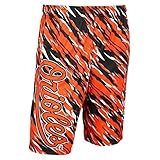 メンズBaltimore Oriolesブラック/オレンジRepeat Print Shorts L ブラック