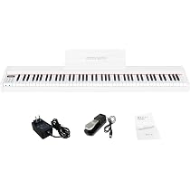 Amazon | KIMFBAY 電子ピアノ 88鍵盤 木製デザイン キーボード ピアノ