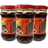 老干媽 香辣脆油辣椒「３本セット」ラー油 中国名産 人気商品 210g x 3本