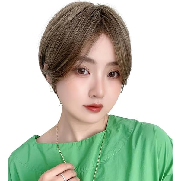 Amazon.co.jp: [ブライトララ] ウィッグ ショート フルウィッグ