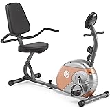 Marcy Recumbent Exercise Bike with Resistance ME-709