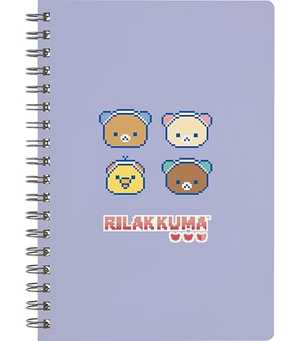 Amazon.co.jp: サンエックス リラックマ ノート A5 リングノート