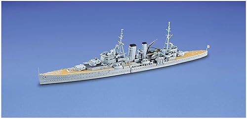 青島文化教材社 1/700 ウォーターラインシリーズ No.807 イギリス海軍 重巡洋艦 エクセター プラモデル