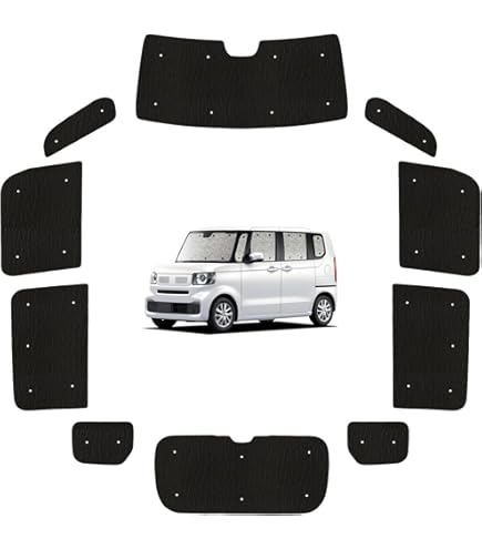 Amazon.co.jp: 趣味職人 プライバシー サンシェード 車 新型 N