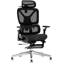 Amazon.co.jp: Comfora 人体工学チェア オフィスチェア フットレスト付
