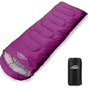 LEEPWEI [2020 新世代] 寝袋 封筒型 軽量 保温 210T防水シュラフ コンパクト アウトドア キャンプ…