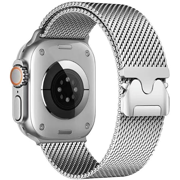 Amazon.co.jp: Dhwazz ミラネーゼループバンド Apple Watch Ultra 3 2
