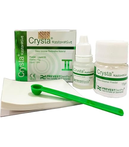 2 Packs Prevest DenPro Micron Superior 2 Radiopaque Glass Ionomer Filling Material