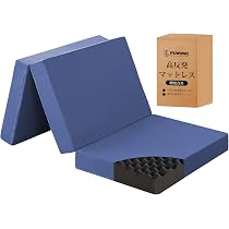 Amazon｜fuwawa 高反発 マットレス セミダブル 三つ折り 高密度 硬め