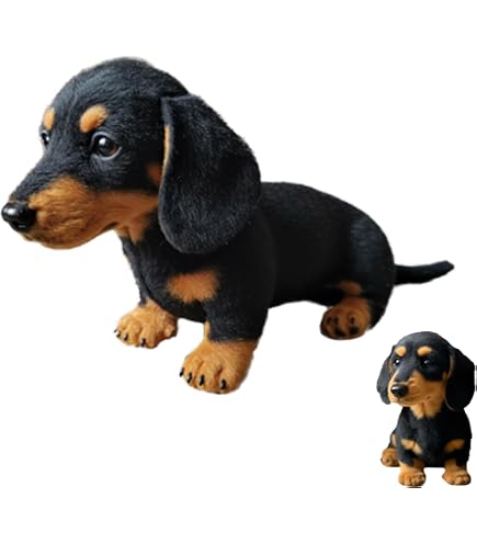 Amazon.co.jp: My Dog ミニ ダックスフンド ロングヘア ブラック