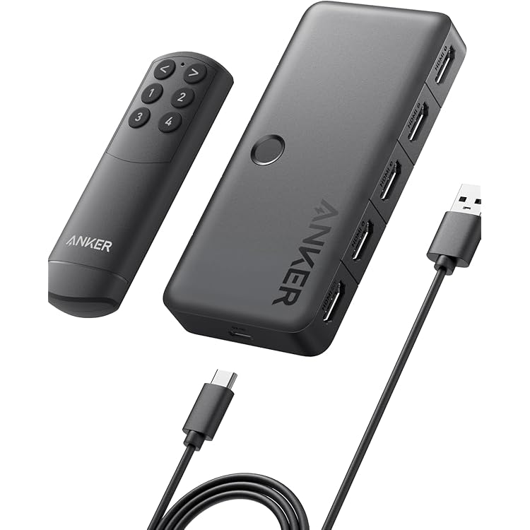 Amazon.co.jp: アクラス PS5/PS4/Switch/PC用 4K HDMIセレクター Ver.2
