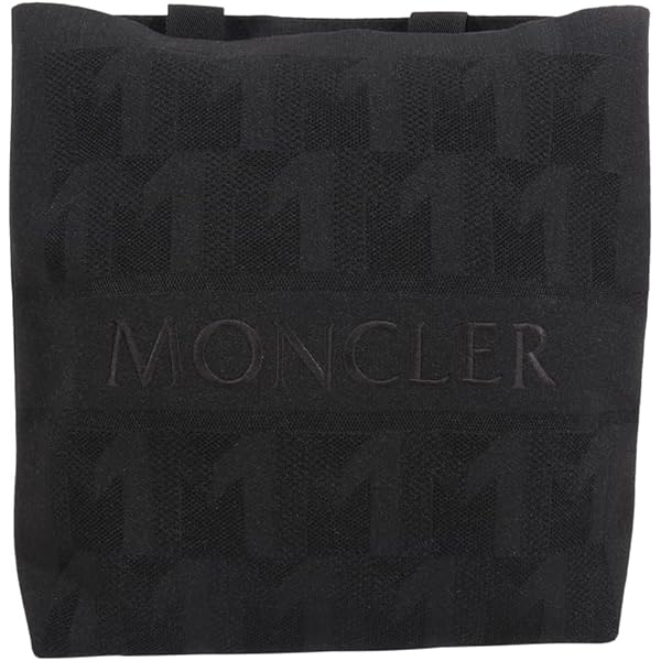 MONCLER ブラック KNIT TOTE トートバッグ 保存袋付き MONCLER ブラック KNIT TOTE トートバッグ 保存袋付き 楽天市場