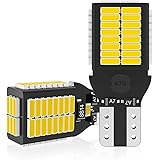 T16 LED バックランプ 爆光 2000LM キャンセラー内蔵 バックランプ T16 / T15 4014LED 54連 12V-24V 無極性 ホワイト 後退灯 バックライト (2個セット)