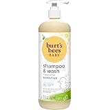 Burt's Bees Baby Bee Shampoo and Wash, Fragrance Free, 21 Fluid Ounces