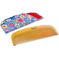 Amazon | 薩摩つげ櫛 てつきぐし ギフト 4寸5分 桐箱付き ラッピング