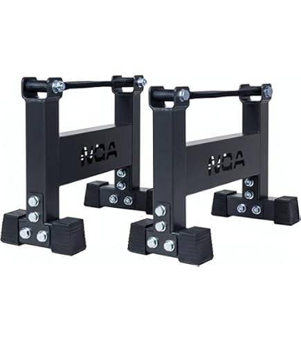 Amazon.co.jp: Kirnuoデッドリフトバッファースタンド、筋トレ