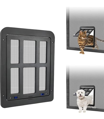 Amazon.co.jp: PETOUCH ペットドア 小型犬用ドア 6インチ x 9インチ
