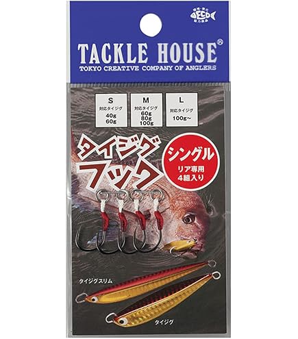 Amazon | タックルハウス(Tacklehouse) タイジグフック シングル M