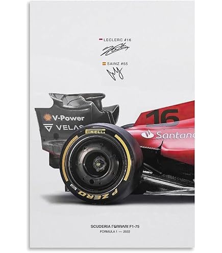 Amazon.co.jp: 絵画風 壁紙ポスター （はがせるシール式） フェラーリ