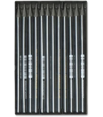 2B 4B 6B 8B 9B HB Koh-I-Noor Progresso Solid Graphite Pencil Artists ...