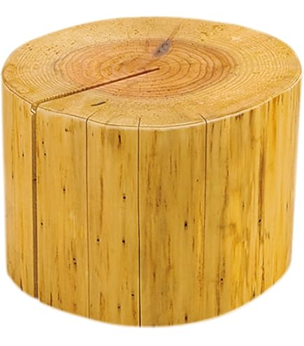 Amazon.co.jp: 国産杉 丸太ディスプレイ台 大径 大 15-177-11