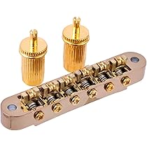 Amazon | 1 セットエレキギターブリッジ交換 6 弦ブリッジテール