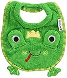 ズッキーニ (Zoocchini)【日本正規品】ベビービブ カエルのフリッピーくん グリーン 1枚セット ZOO1802