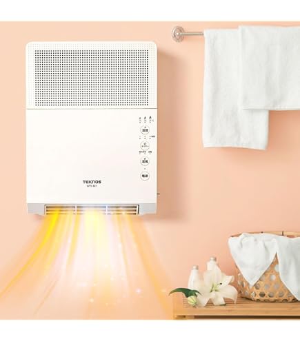 Amazon | ZEPEAL 人感センサー付脱衣所ヒーター DWC-A1208-WH 白 