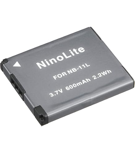 Amazon | NinoLite NB-6L NB-6LH 互換 バッテリー 2個セット キャノン