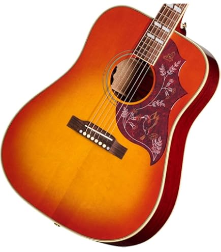 Amazon | Epiphone Hummingbird PRO Faded Cherry Burst ハミング
