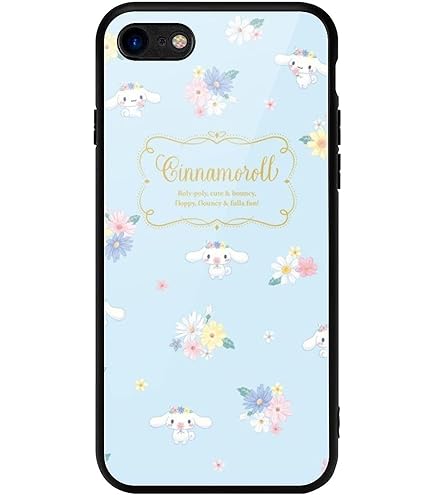 Amazon.co.jp: サンリオ シナモロール スマホケース パネル柄 キラキラ