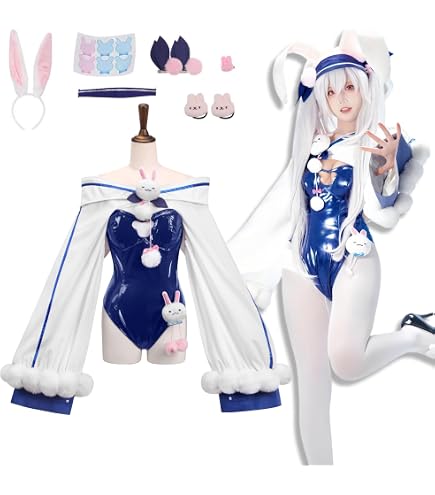 Amazon.co.jp: 【ラベンダー】ラフィー コスプレ衣装 cosplay