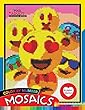 Funny Emoji Mosaic: Pixel Adults Coloring Books Color by Number