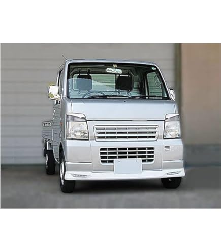 スズキキャリィフロントスポイラー キャリイ フロントスポイラーLED付 無塗装品 キャリィ/スーパー