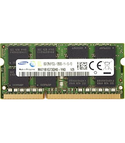 Samsung 8GB PC3-12800S DDR3-1600 2RX8 Non-ECC SODIMM Memory